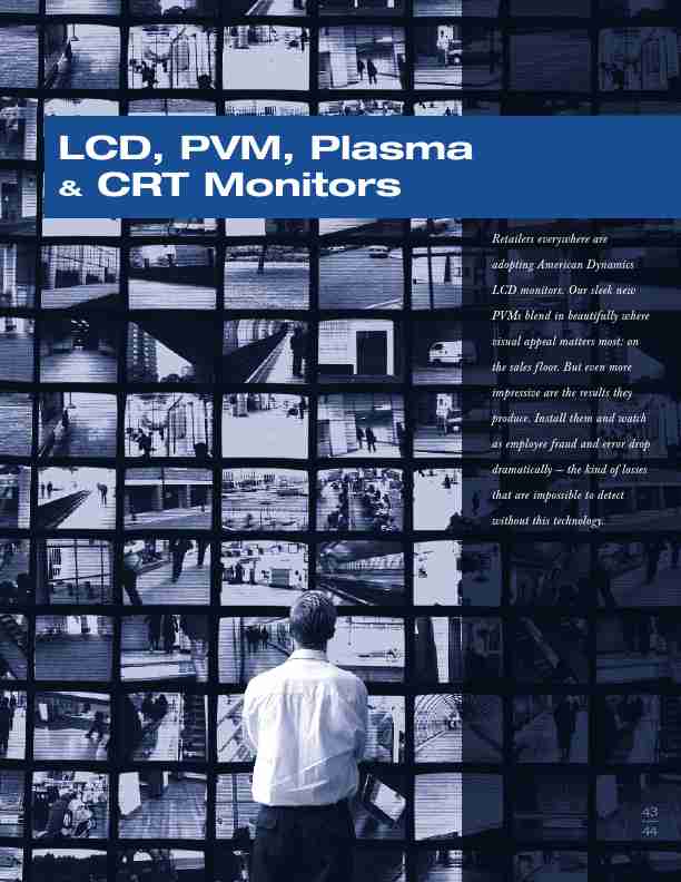 American Dynamics Computer Monitor PVM-page_pdf